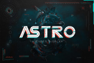Astro: A Futuristic Display Font for Bold Branding and Creative Design