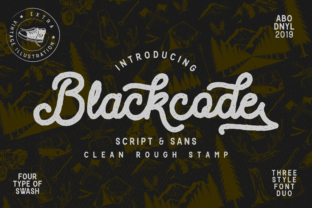 Blackcode: A Bold Vintage Display Font for Modern Web Design