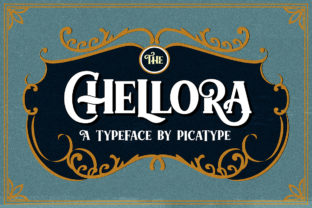 Chellora: A Vintage Display Font That Elevates Web Typography