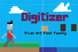 Digitizer Family: The Ultimate Tech Display Font