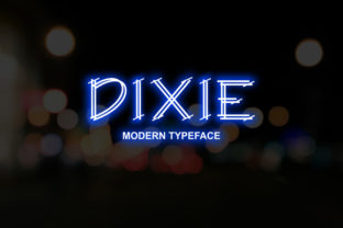 Dixie: A Bold Display Font for Handmade Labels and Elegant Designs