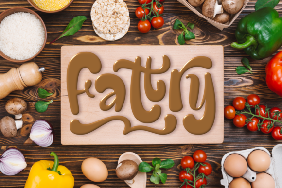 Fattry: A Playful Display Font That Elevates Small Business Branding