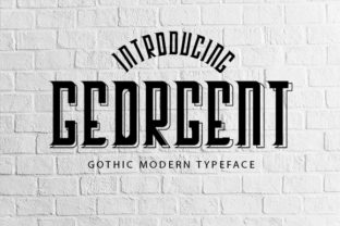Georgent: A Bold Display Font for Campaigns