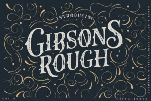 Gibsons Co: A Stunning Vintage Display Font