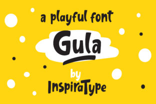 Gula: A Whimsical Display Font That Elevates Creative Branding
