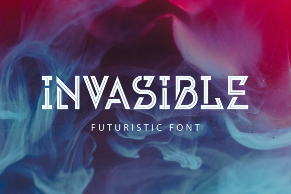 Invasible: A Futuristic Font for Bold Editorial Design