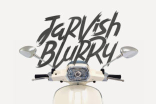 Jarvish Blurry: A Handcrafted Display Font for Authentic Editorial Design