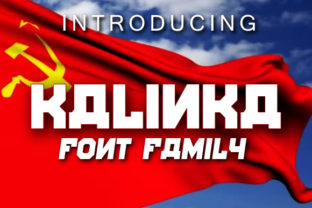 Kalinka: A Bold Display Font for Scroll-Stopping Marketing Design
