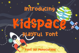 Kidspace: A Playful Display Font for Creative Kids Projects