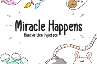 Miracle Happens: A Magical Display Font for Web Designers and Digital Brands