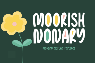 Moorish Nonary: A Whimsical Display Font Review