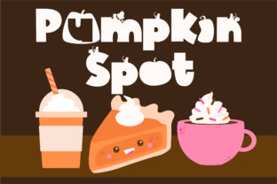 Pumpkin Spot: A Cute Autumn Display Font for Handmade Labels and Seasonal Designs