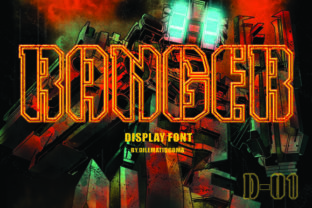 Ranger: A Futuristic Font for Bold Branding and Modern Design