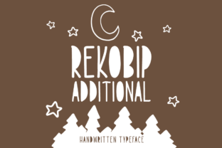 Rekobip Additional: A Charming Handwritten Display Font