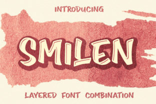 Smilen: A Bold Display Font for Editorial Design and Digital Publishing