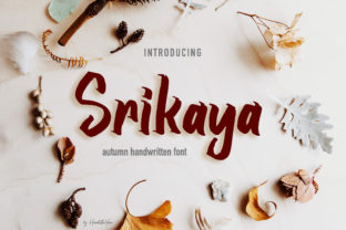 Srikaya: A Dynamic Handwritten Font for Autumn-Themed Web Design