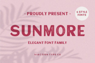 Sunmore: A Fresh Display Font for Summer-Themed Marketing Campaigns